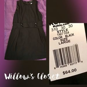 Alison Andrew Classic Black Dress size Large NWT